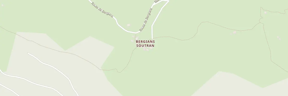Plan du 5290 Bergians Soutran à Beuil