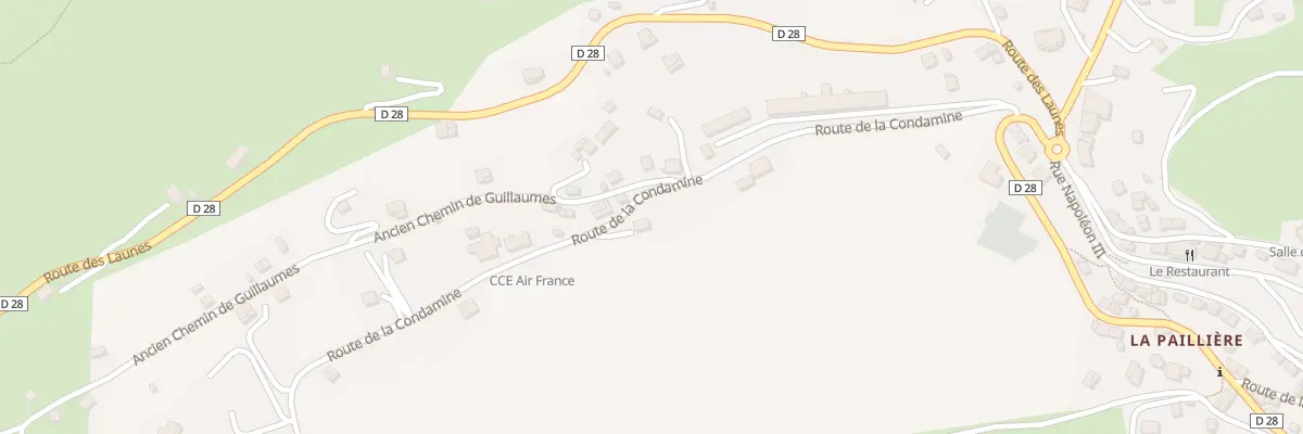 Plan du 310 Rte de la Condamine à Beuil