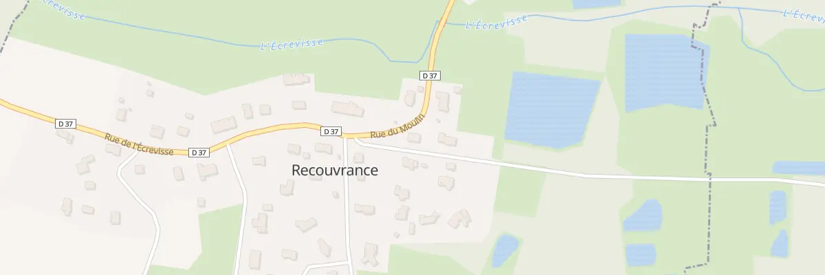 Plan du 1 Rue du Moulin à Recouvrance