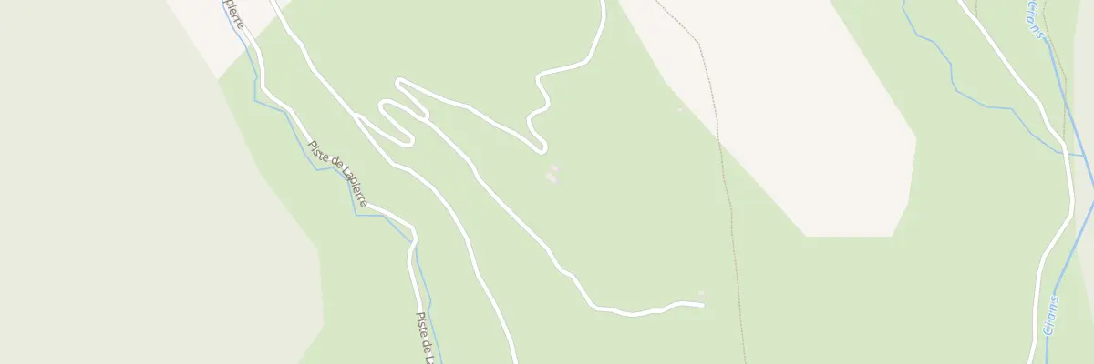 Plan du 5545 Cougni à Beuil