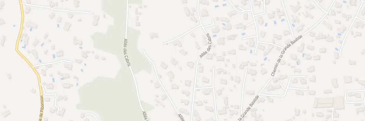 Plan du 307 All des Cabris à Mougins