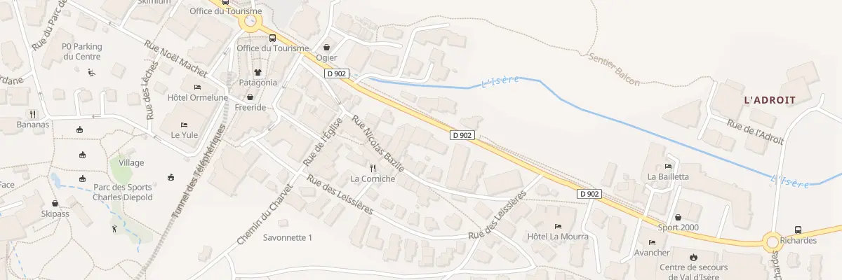 Plan du 258 Av du Prariond à Val-d’Isère