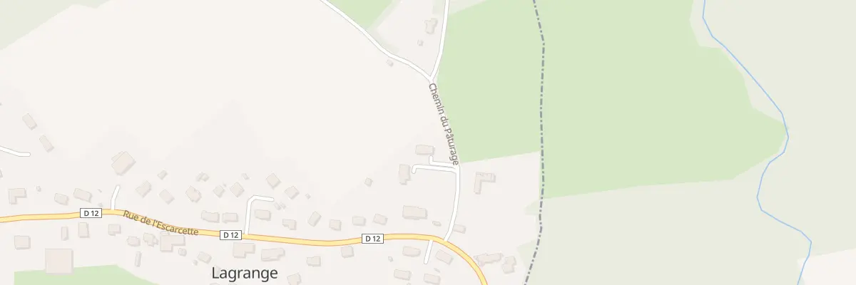 Plan du 5 Chem du Pâturage à Lagrange