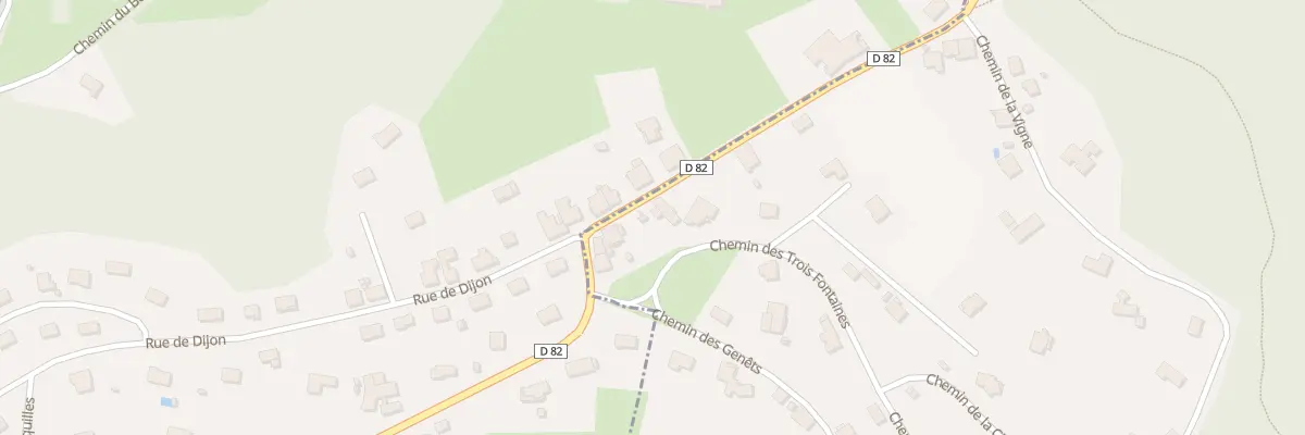 Plan du 106 Rte de l’Ormont à Nayemont-les-Fosses