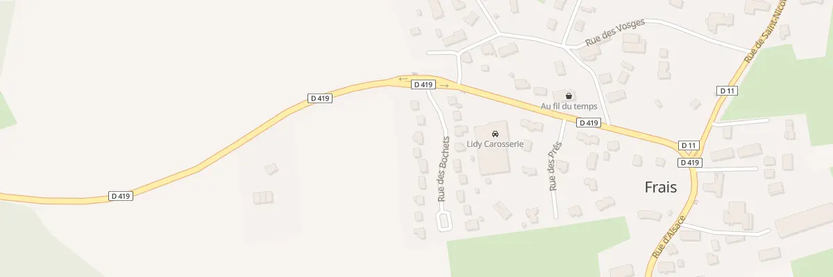 Plan du 6 Rue des Bochets à Frais