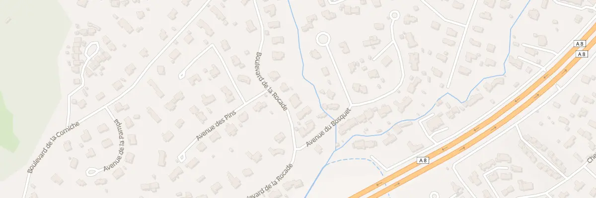 Plan du 265 Bd de la Rocade à Mougins
