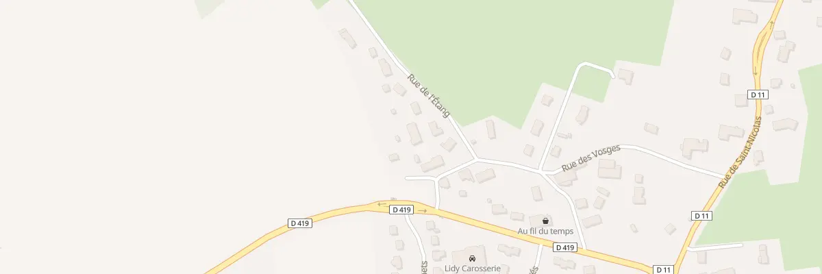 Plan du 5 Rue de l’Etang à Frais