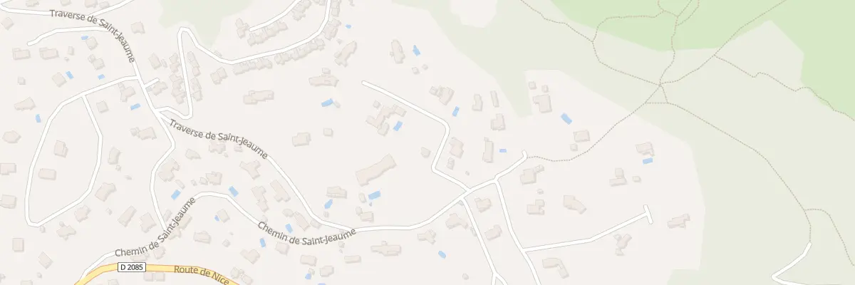Plan du 549B Che de Saint-jeaume à Châteauneuf-Grasse