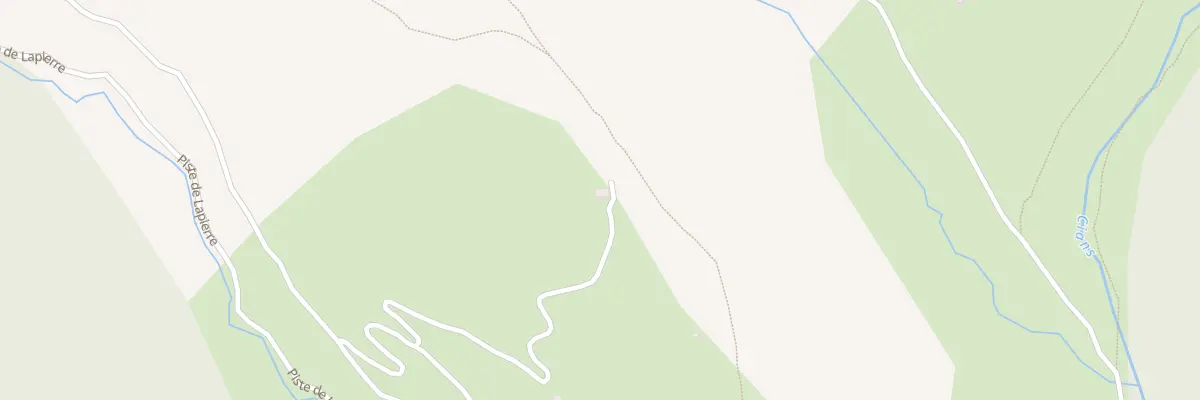 Plan du 5544 Cougni à Beuil