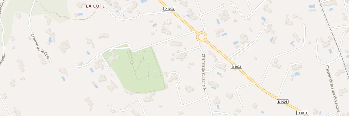 Plan du 644 Che de Castellaras à Mouans-Sartoux