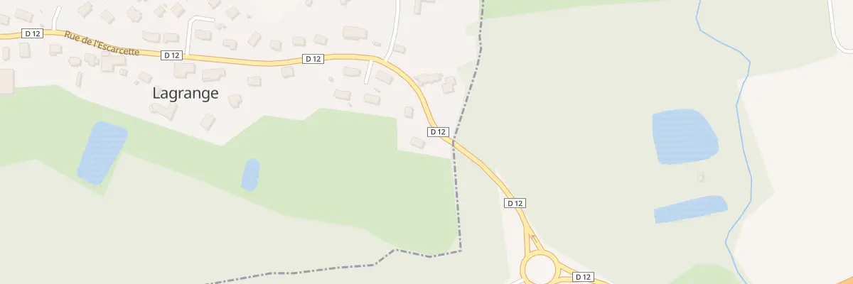 Plan du 36 Rue de l’Escarcette à Lagrange