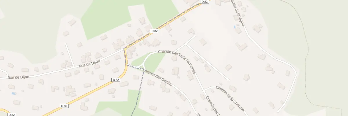 Plan du 156 Che des Trois Fontaines à Nayemont-les-Fosses