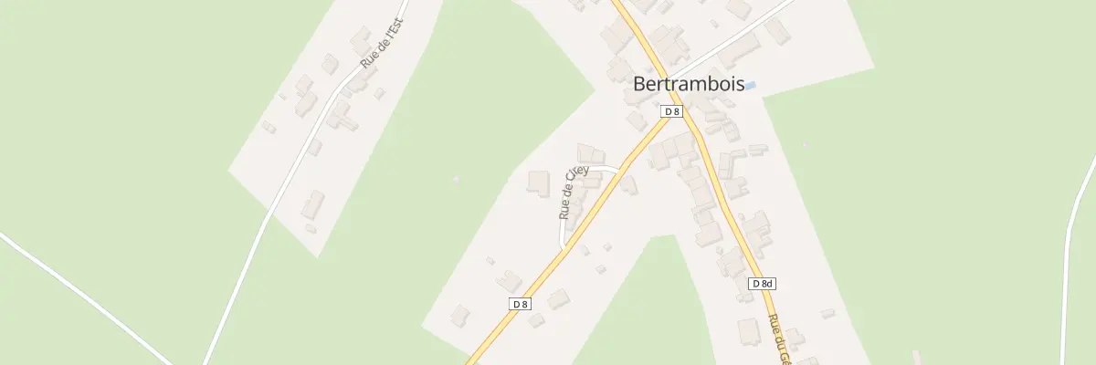 Plan du 9 Rue de Cirey à Bertrambois