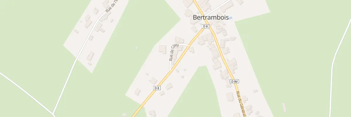 Plan du 12 Rue de Cirey à Bertrambois