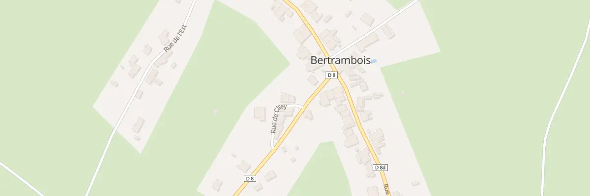 Plan du 4 Rue de Cirey à Bertrambois