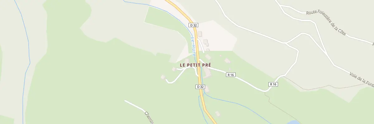 Plan du 2 Le Petit Pré à Saint-Jean-d’Ormont