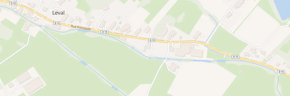 Plan du 14B Rue Principale à Leval