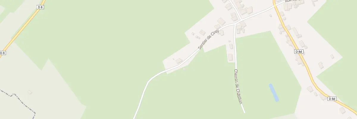 Plan du 6 Sen de Cirey à Bertrambois