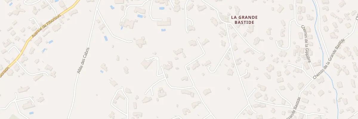 Plan du 760K Che de la Grande Bastide à Mougins