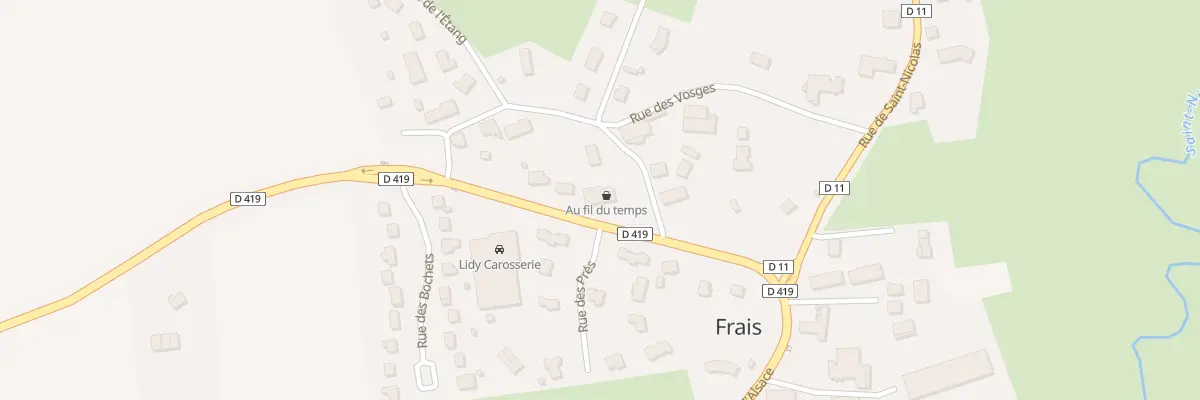 Plan du 5 Rue Alsace à Frais