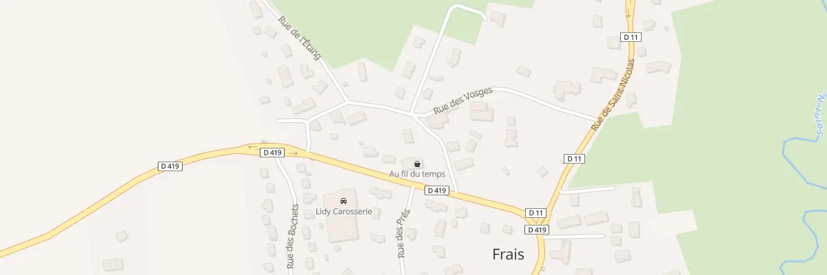 Plan du 1 Rue de la Croix à Frais