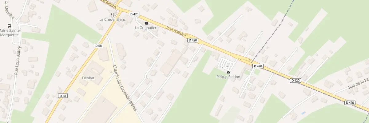 Plan du 688 Rue d’Alsace à Sainte-Marguerite