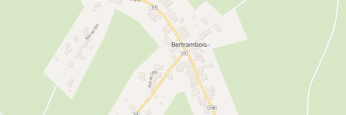 Plan du 2 Rue de Cirey à Bertrambois
