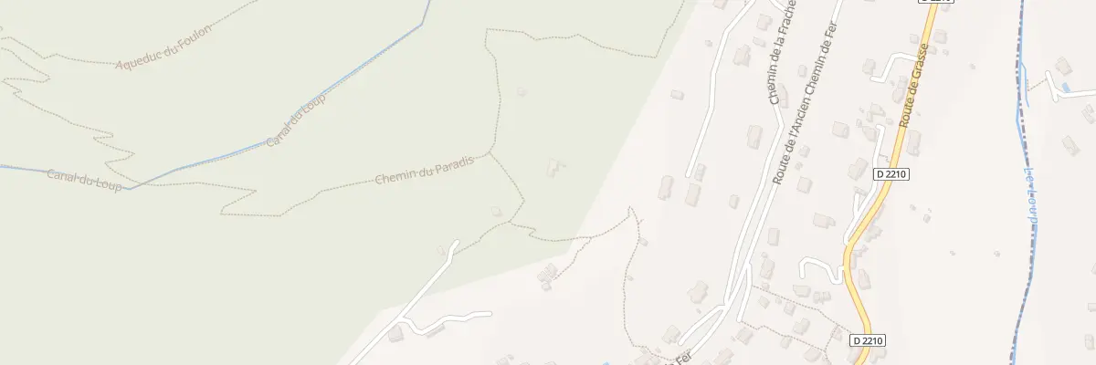 Plan du 482 Che du Paradis à Gourdon