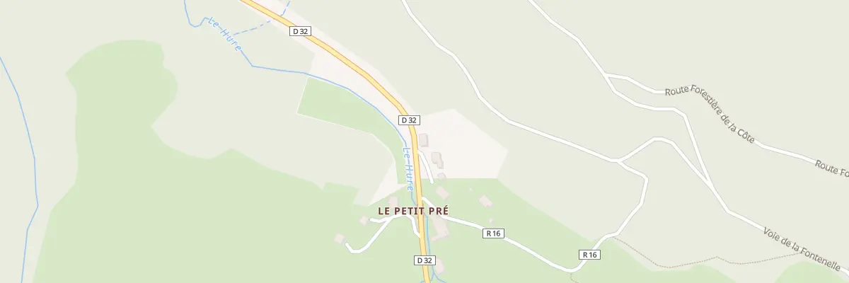 Plan du 1 Le Petit Pré à Saint-Jean-d’Ormont