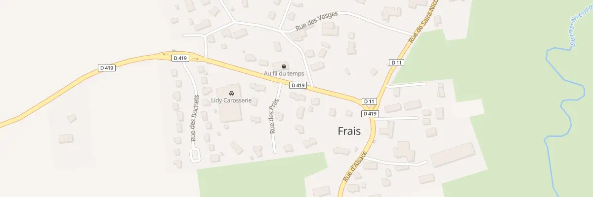 Plan du 1B Rue des Prés à Grandvillars