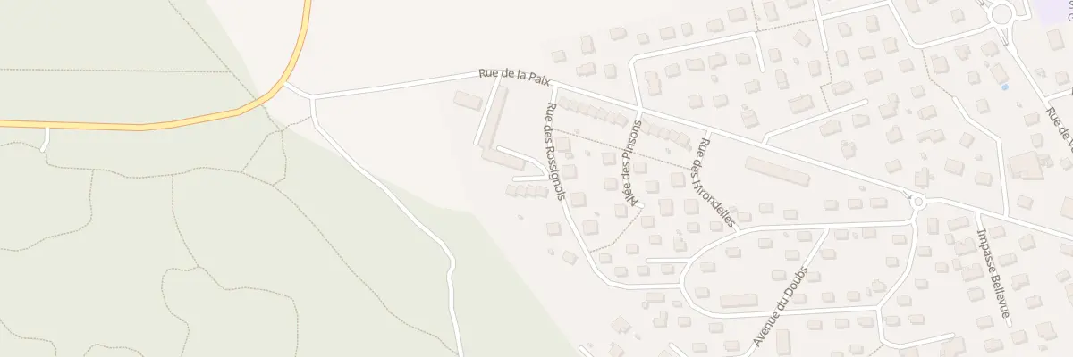 Plan du 6 Rue Henri Dunant à Delle