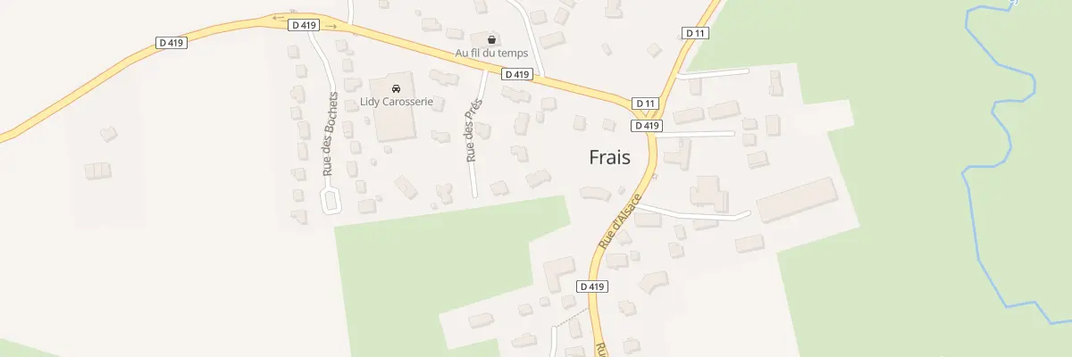 Plan du 9 Rue des Prés à Frais