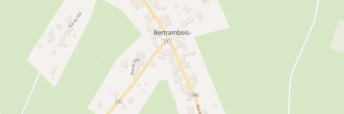 Plan du 2 Rue du Général Mayer à Bertrambois