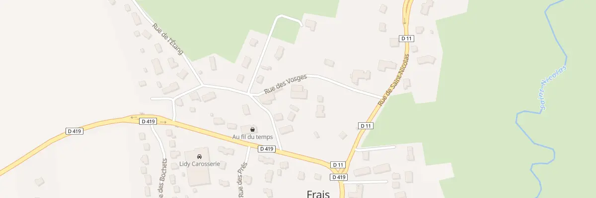 Plan du 6 Rue de la Croix à Frais