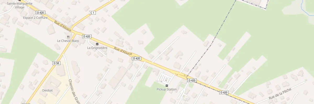 Plan du 703 Rue d’Alsace à Sainte-Marguerite