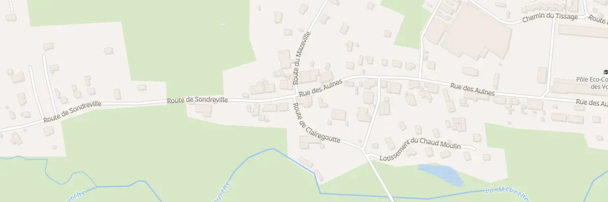 Plan du 55 Rue des Aulnes à Fraize