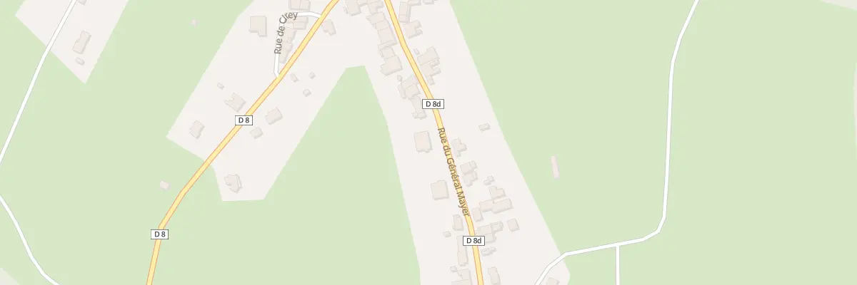 Plan du 20 Rue du Général Mayer à Bertrambois