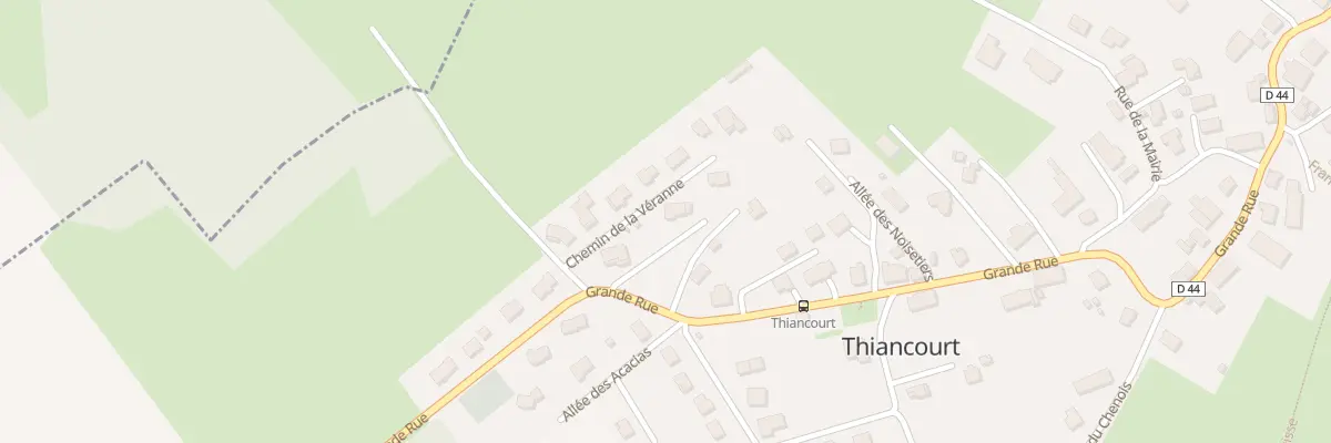 Plan du 63 All des Cerisiers à Thiancourt