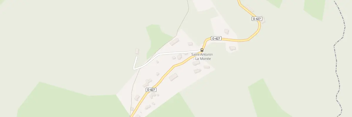 Plan du 5071 La Monee à Saint-Antonin