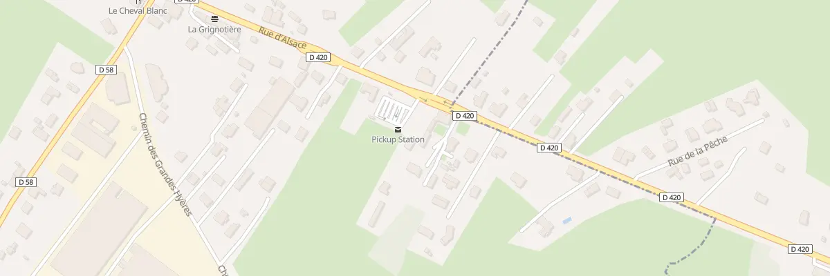 Plan du 802 Rue d’Alsace à Sainte-Marguerite