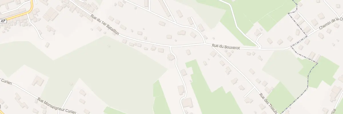 Plan du 58 Rue du 1er Bataillon à Senones