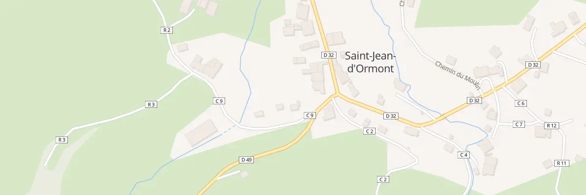 Plan du 2 Che de la Rosière à Saint-Jean-d’Ormont