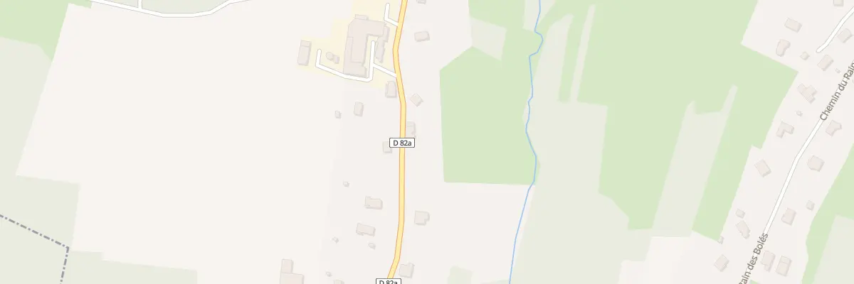 Plan du 572 Rte de Saint-dié à Nayemont-les-Fosses