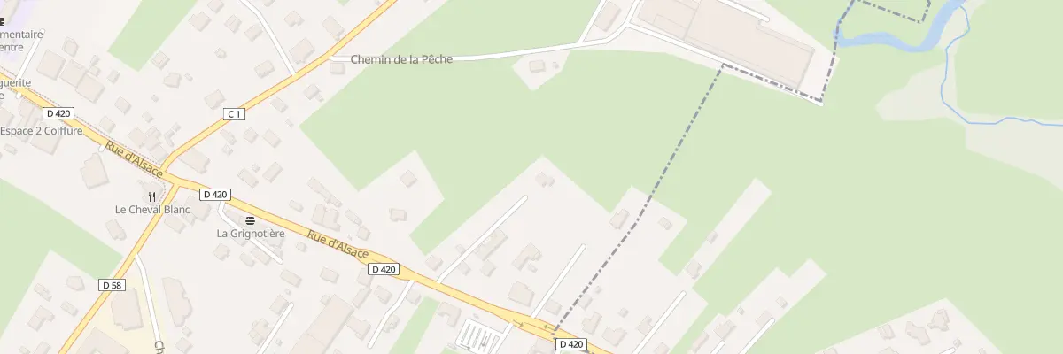 Plan du 709 Rue d’Alsace à Sainte-Marguerite