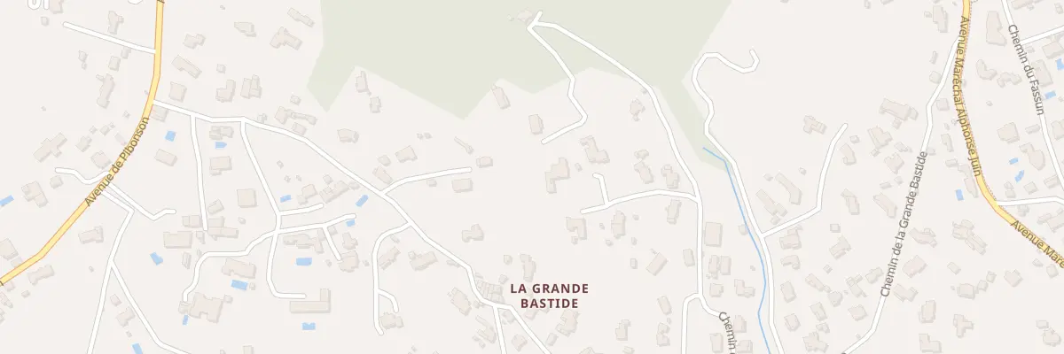 Plan du 281D Che de la Gipiere à Mougins