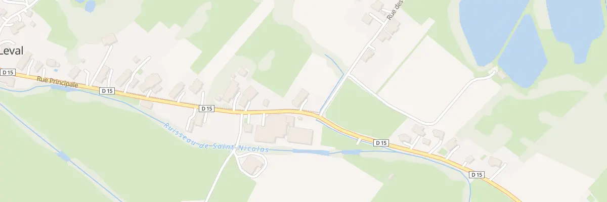 Plan du 39 Rue Principale à Leval