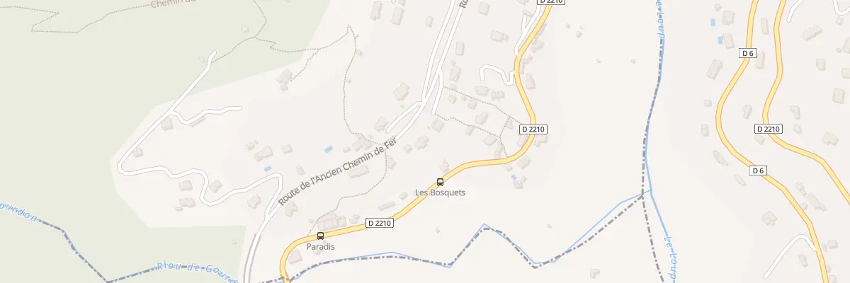 Plan du 900B Rte de l’Ancien Chemin de Fer à Gourdon
