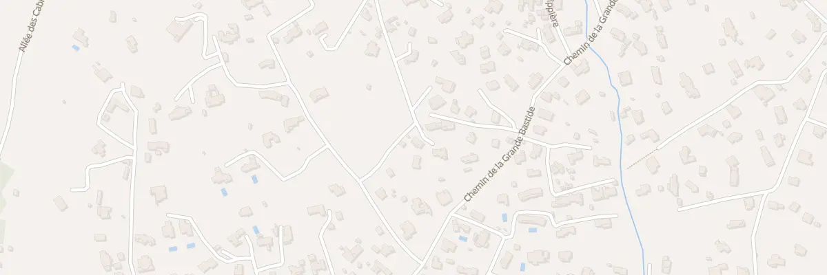 Plan du 760E Che de la Grande Bastide à Mougins