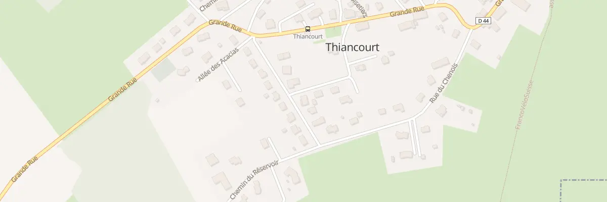 Plan du 10 All des Pommiers à Thiancourt