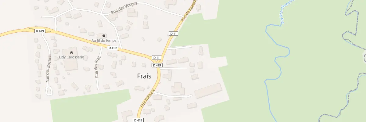 Plan du 3 Rue du Charron à Frais